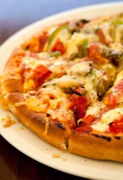 Delicious pizza Foto stock
