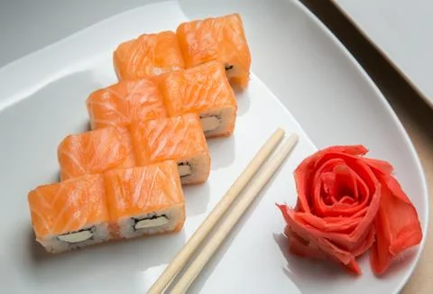 Delicious rolls Stock-Fotos