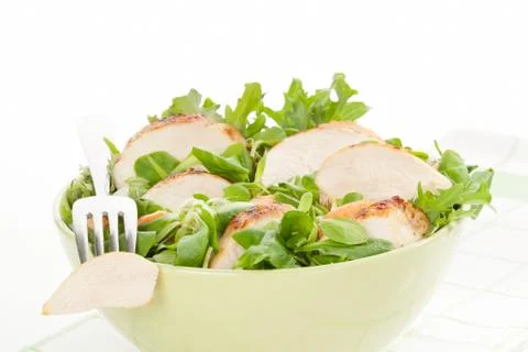 Delicious salad. Stock Photos