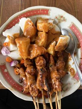 Delicious Satay 写真素材