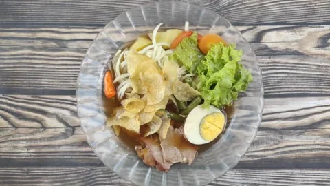 Delicious of Selat Solo Video stock 332395369