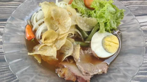 Delicious of Selat Solo Video stock 332395423