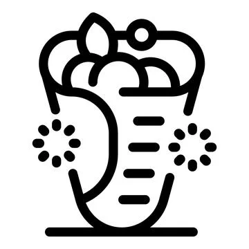 Delicious shawarma cooking with loading status displayed on each side Stock Illustration