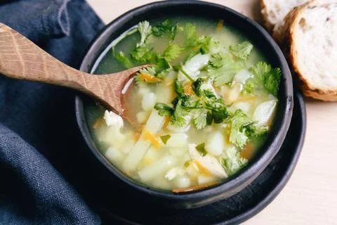 Delicious soup Stock Photos