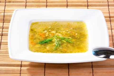 Delicious soup Stock Photos