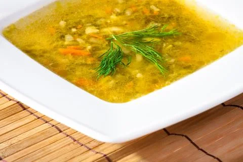 Delicious soup Stock Photos
