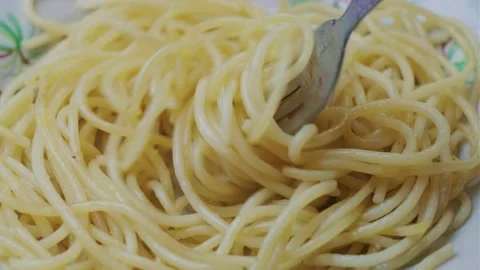 Delicious spaghetti Stock Footage 237258670