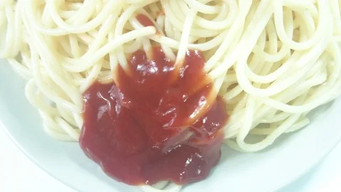 Delicious Spaghetti pasta or macaroni Vidéo 89964030