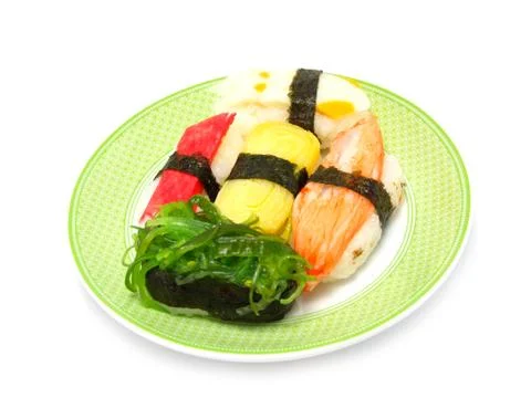 Delicious sushi Stock Photos