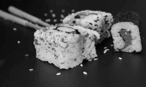 Delicious sushi Stock Photos