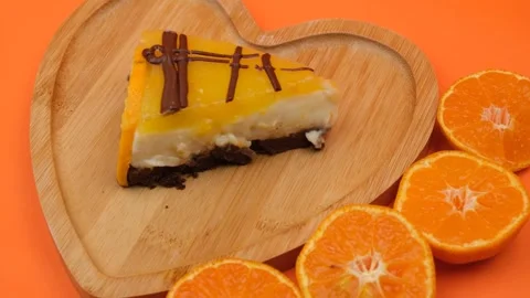Delicious tasty cake Stock-Footage 261814989