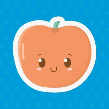 Delicious tasty cartoon Stock Illustration