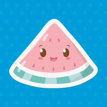 Delicious tasty cartoon Stock Illustration