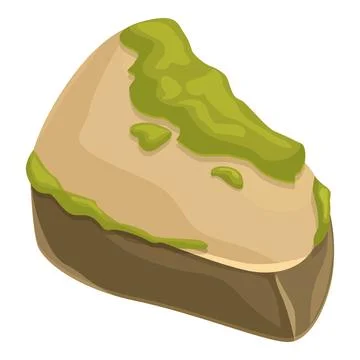 Delicious toast with melted wasabi paste for asian cuisine イラスト素材