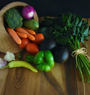 Delicious Vegetable Hat 스톡 사진