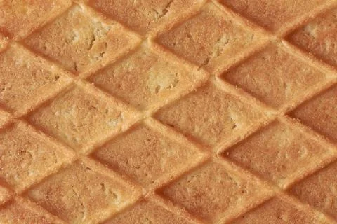 Delicious waffles pattern, full frame background Stock Photos
