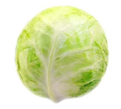 Delicious white cabbage Stock Photos