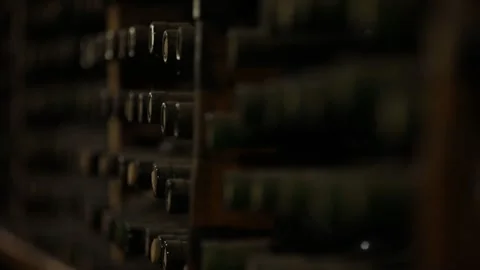 Delicious wine cellar 13 Stock Footage 319501837