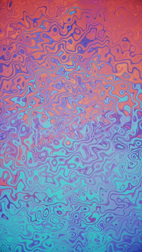 Delight in vibrant animated swirling patterns Stock Footage 315161772