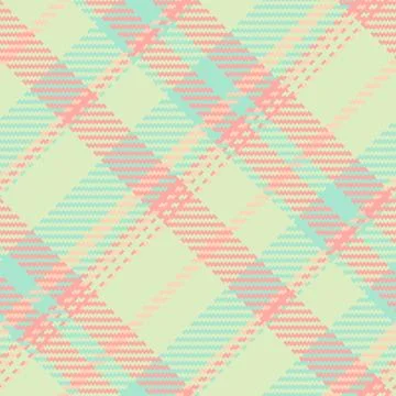 Delightful pastel plaid pattern, perfect for spring/summer designs.  Soft pin Stock Illustration
