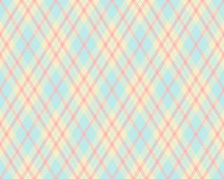 Delightful pastel plaid pattern, perfect for backgrounds, textiles, and scrap Stock Illustration