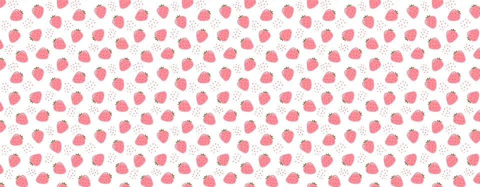 Delightful pink polka dot pattern Illustrazione stock