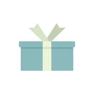 Deliver box icon flat vector. Delivery package Stockillustratie