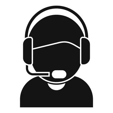 Deliver call support icon simple vector. Tracking parcel Stock Illustration