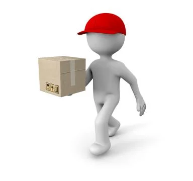 Delivering Stock Illustration