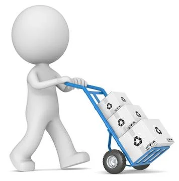 Delivering. Stock Illustration