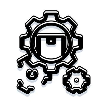 Delivering industrial engineering performance and efficient production 스톡 일러스트