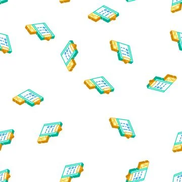 Delivering list isometric icon vector isolated illustration イラスト素材