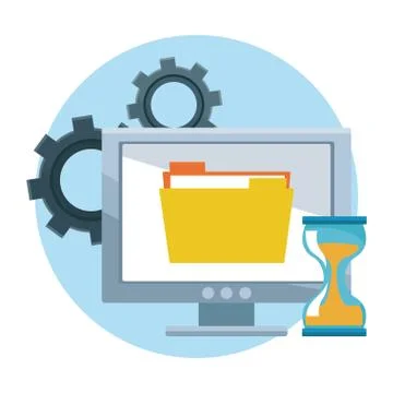 Delivery and logistics イラスト素材