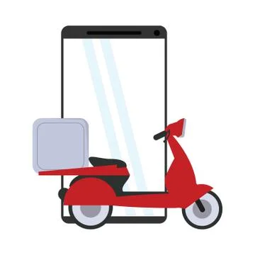 Delivery and logistics Illustrazione stock