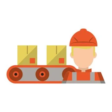 Delivery and logistics Stockillustratie