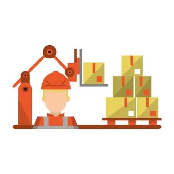 Delivery and logistics イラスト素材