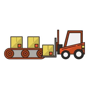 Delivery and logistics イラスト素材