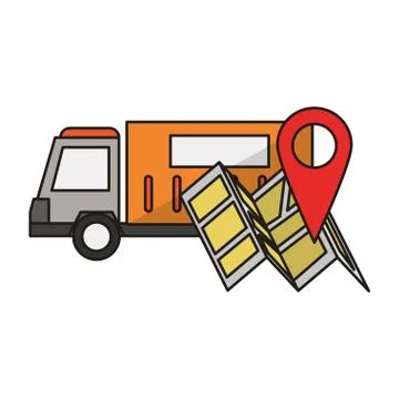 Delivery and logistics イラスト素材