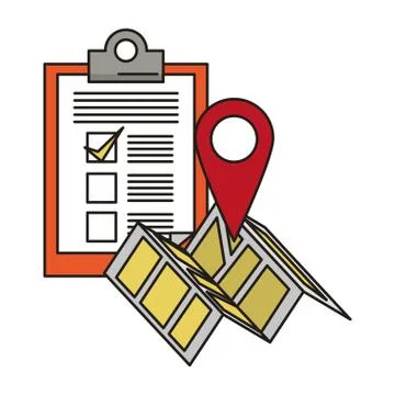 Delivery and logistics Illustrazione stock