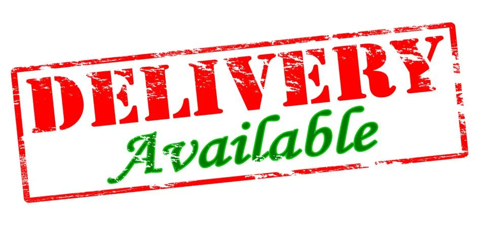 Delivery available Stock Illustration