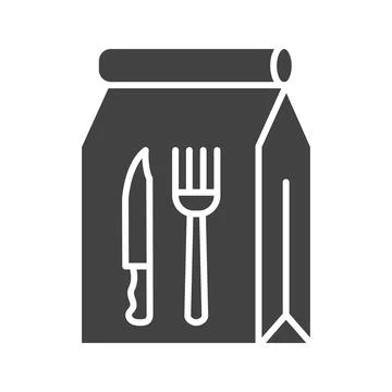 Delivery Bag icon vector image. Stock Illustration