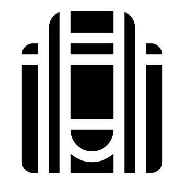 Delivery Bag Vector Icon Design Illustration Stock Illustration