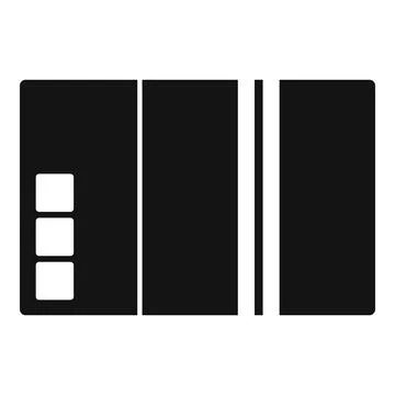 Delivery box icon simple vector. Cardboard package イラスト素材
