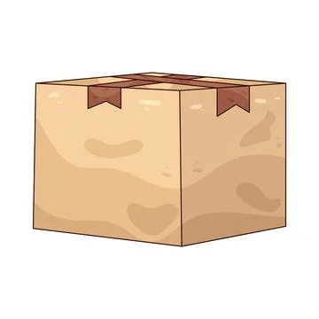 Delivery Box illustration Stock Illustration