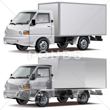 Delivery / Cargo Truck Stock Illustration