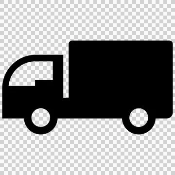Delivery cargo van vehicle Stock Illustration