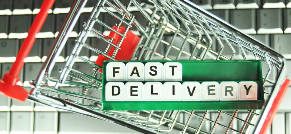 Delivery concept Foto stock