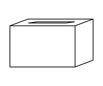 Delivery design. box over isolated image. vector graphic Ilustração Stock