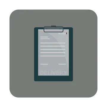 Delivery Document Stock-Illustration