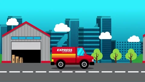 Delivery express 4K Stock Footage 277260746